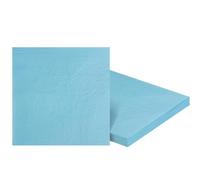 Baby Blue Napkins Serviettes,20Pack 2-Ply 16cm Multicolor Paper Napkin,Rainbow Cocktail Square Napkins Disposable Napkins for Beverage Luncheon Drinks Kids Party,Wedding,Xmas,Frozen Theme Party