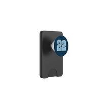 Baby Blue White Number 22 Jersey Player Uniform #22 PopSockets PopWallet for MagSafe