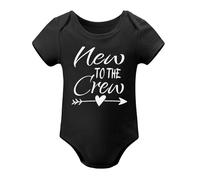 Baby Bodysuit 0-3 Months Auntie's Favorite - Soft Cotton Romper for Newborn Boy Girl, Gender Neutral Gift Outfit Black-style 3months
