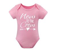 Baby Bodysuit 0-3 Months Auntie's Favorite - Soft Cotton Romper for Newborn Boy Girl, Gender Neutral Gift Outfit Pink-style 9months