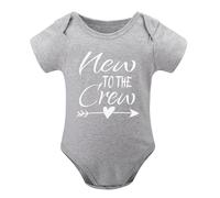 Baby Bodysuit 0-3 Months Auntie's Favorite - Soft Cotton Romper for Newborn Boy Girl, Gender Neutral Gift Outfit Gray-style 6months