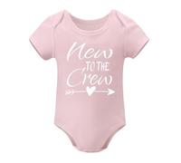 Baby Bodysuit 0-3 Months Auntie's Favorite - Soft Cotton Romper for Newborn Boy Girl, Gender Neutral Gift Outfit Light Pink-style 12months