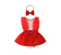 Baby Bodysuit for Boys and Girls Newborn Boy Girl Clothes Cute Jumpsuit Grows Outfits Romper Set Outfit Red