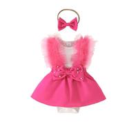 Baby Bodysuit for Boys and Girls Newborn Boy Girl Clothes Cute Jumpsuit Grows Outfits Romper Set Outfit Hot Pink