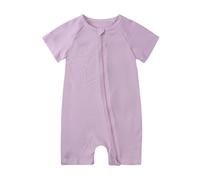Baby Bodysuit for Boys and Girls Newborn Boy Girl Clothes Pregnancy Reveal Gift to 24 Months Bodysuits Crew Outfit First Birthday Romper Purple
