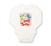 Kite Baby Lunar Race Bodysuit in Cream | Size: 6-9 m Kite Cream 6-9 m