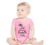 Baby Bodysuit Newborn Short Sleeve Letter Print Romper Infant Clothes Comfortable Boys Girls Bodysuits Casual Cotton Onesies Sleepsuits(12-18 Months) Light Pink