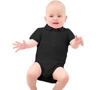Baby Bodysuit Ribbed Cotton One Piece Outfit Infant Toddlers Onesies Pregnancy Reveal Gift Toddler 1st Birthday Grows Outfits Romper Set Cute Black