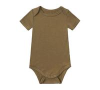 Baby Bodysuit Toddler Boy Girl Summer Top Cute and Comfortable Vests Pregnancy Reveal Gift Grows Outfits Romper Set Newborn to 24 Months Bodysuits Kids Brown