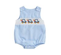 Baby Bodysuit Unisex Sleepsuits Boy Girl Clothes Pregnancy Reveal Gift Sibling Matching Outfits Cute Newborn Bodysuits Clothing Set Blue
