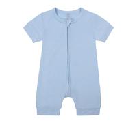 Baby Bodysuit Unisex Sleepsuits Cute and Comfortable Vests Pregnancy Reveal Gift Sibling Matching Outfits Newborn Girl Boy Crew Outfit Clothes Light Blue
