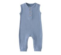 Baby Bodysuit Unisex Sleepsuits Infant Toddlers Onesies Cartoon Girls Boys Clothes Cute Newborn Bodysuits Sibling Matching Outfits Clothing Set Blue