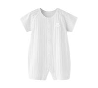 Baby Bodysuits Bodysuit for Boys and Girls Newborn Cute Comfortable Vests Cartoon Clothes Girl Boy Crew Outfit Grows Jumpsuit First Birthday Romper White