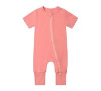 Baby Bodysuits Bodysuit for Boys and Girls Newborn Long/Short Sleeve Letter Print Cotton Rompers Toddler 1st Birthday Outfit Grows Outfits Romper Set Clothes Orange