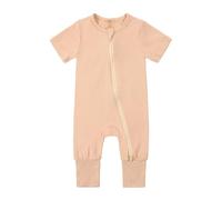 Baby Bodysuits Bodysuit for Boys and Girls Newborn Long/Short Sleeve Letter Print Cotton Rompers Toddler 1st Birthday Outfit Grows Outfits Romper Set Clothes Rose Gold