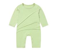 Baby Bodysuits Cute Grow for Girl or Boy Print Long/Short Sleeve One-Pieces Cartoon Girls Boys Clothes Sibling Matching Outfits Cotton Pajamas Outfit Set Green