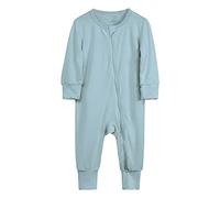 Baby Bodysuits Ribbed Cotton One Piece Outfit Cute and Comfortable Vests Cartoon Girls Boys Clothes Unisex Clothing Summer Toddler Kids Romper Outfits Light Blue