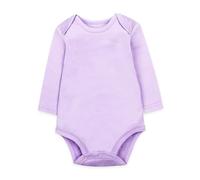 Baby Bodysuits Ribbed Cotton One Piece Outfit Cute and Comfortable Vests Cartoon Girls Boys Clothes Unisex Clothing Button Set Purple