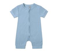 Baby Bodysuits Toddler Boy Girl Summer Top Infant Toddlers Bodysuit Onesies Onesie Grows Outfits Romper Set 1st Birthday Outfit Cute Blue