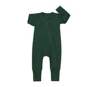 Baby Bodysuits Toddler Boy Girl Summer Top Long/Short Sleeve Letter Print Cartoon Girls Boys Clothes Newborn to 24 Months Crew Outfit Cute Set Dark Green