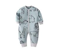 Baby Bodysuits Unisex Sleepsuits Cute and Comfortable Vests Cartoon Girls Boys Clothes Button Grows Jumpsuit Outfit Set Black