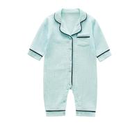 Baby Bodysuits Unisex Sleepsuits Print Long/Short Sleeve One-Pieces Pregnancy Reveal Gift Outfit Summer Clothes Grows Jumpsuit Toddler Kids Romper Outfits Light Blue