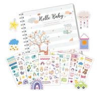 Baby Book For Boy Girl Gender Neutral Memory Scrapbook Photo Album From Pregnancy To Age 1 Baby Memory