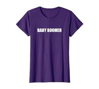 Baby Boomer T-Shirt, Women, Purple, 3XL
