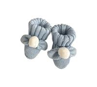Baby Booties Newborn First Walkers Soft Baby Shoes Warm Knitted Crib Shoes For Toddler Crochet Infant Sock 0-6 Months Newborn Handmade Knit Socks