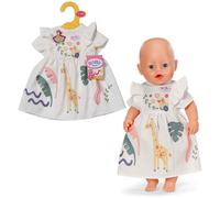 BABY born Giraffe Dress, Safari-Themed Outfit for 43cm Dolls, 871607 Zapf Creation