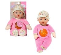 BABY born 832264 Nightfriends for Babies 30 cm Soft Rag Doll Sleep Aid Night Light and Music Box from 0 Months Pink Yellow