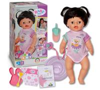 BABY Born Amy 837511 Zapf Creation Baby Doll with 7 Functions for Toddlers from 1 Year, Works without Battery, 36 cm Large Doll