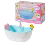 BABY Born Bath Bathtub 832691 - Accessories for 36cm & 43cm Dolls with Light/Sou