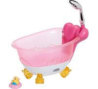 BABY born Bath Bathtub - Toy Tub for Kids with Heart-Shaped Cushion - Easy for Small Hands, Creative Play Promotes Empathy & Social Skills, For Toddlers 3 Years & Up - Includes Rubber Duck