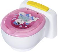 BABY born Bath Poo-Poo Toilet - Real Sound Effects - For Small Hands - Rainbow G