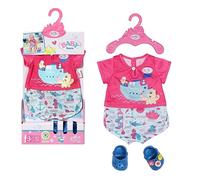BABY born - Bath Pyjamas with Shoes for Toy Dolls up to 43cm for Boys and Girls