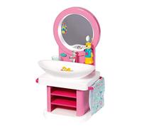 BABY born Bath & Toothcare Spa Toy Set for Doll - Easy for Small Hands, Creative Play Promotes Empathy & Social Skills, For Toddlers 3 Years & Up - Includes Mirror & More