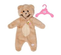 BABY born Bear Costume for 43 cm Dolls with Hood & Ears