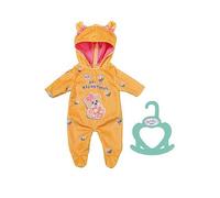 Baby born Little Bear Onesie 834619 - Accessories for Dolls up to 36cm - Features Super-Soft Fabric with Hood and a Hanger - Suitable for Kids from 2+