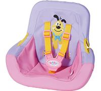 BABY born Car Seat for 43 cm Doll - With Safety Seat Belts - Easy for Small Hands, Creative Play Promotes Empathy & Social Skills, For Toddlers 3 Years & Up
