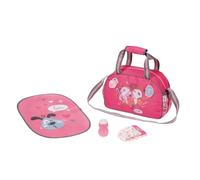 Changing Bag - Doll Changing Bag with Changing Mat, Lotion Bottle and a Nappy. Fits dolls up to 43cm - Suitable for children aged 3+ years - 832455