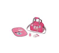 Changing Bag - Doll Changing Bag with Changing Mat, Lotion Bottle and a Nappy. Fits dolls up to 43cm - Suitable for children aged 3+ years - 832455