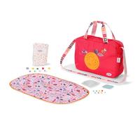 BABY born Changing Bag with Click & Play for 43 cm Dolls | Changing mat, nappies, storage box, decorative pins, Click & Play