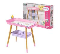 BABY born 829998 Changing Toddlers 3 Years & Up-Easy for Small Hands-Table with Removable Towel Holder