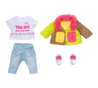 Baby Born Deluxe Colourful Coat Outfit for 43cm Dolls
