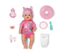 BABY born Emma, new with Click & Play function - 43 cm baby doll with 10 functions & accessories, works without batteries