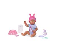 BABY born Eva Click & Play, baby doll with 10 functions and 8 accessories, for children from 3 years old, works without batteries, 43 cm tall doll with movable arms and click and play hand