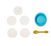 BABY born Feeding Set for Dolls with a Bowl, Spoon and 5 Water Reveal Meal Options with Fun Faces, For Children Aged 3+, 835029 Zapf Creation, Pink