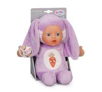 BABY born for babies Funny Bunny 26 cm Soft Doll with Finger Pockets | Long ears for attaching a dummy, finger pockets for play, soft fabric body, washable, from birth