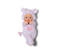 BABY born for babies Mouse, Soft 26cm Doll hand puppet with Ears and Finger pockets, For Newborn Babies, 836590 Zapf Creation